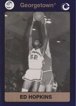 1991 Collegiate Collection Georgetown Hoyas #57 Ed Hopkins Front