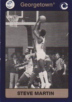 1991 Collegiate Collection Georgetown Hoyas #66 Steve Martin Front