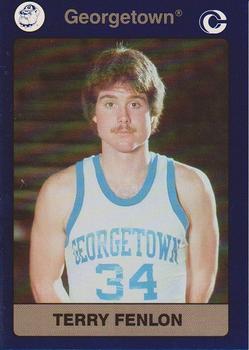 1991 Collegiate Collection Georgetown Hoyas #73 Terry Fenlon Front