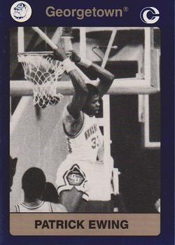 1991 Collegiate Collection Georgetown Hoyas #77 Patrick Ewing Front
