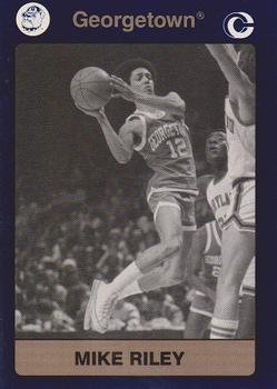 1991 Collegiate Collection Georgetown Hoyas #99 Mike Riley Front