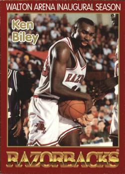 1993-94 Arkansas Razorbacks #3 Ken Biley Front