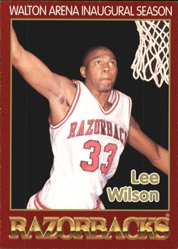 1993-94 Arkansas Razorbacks #14 Lee Wilson Front
