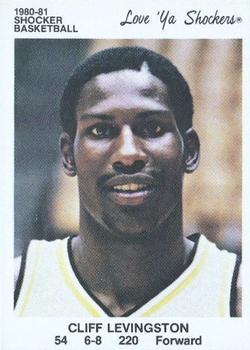 1980-81 Wichita State Shockers Police #NNO Cliff Levingston Front