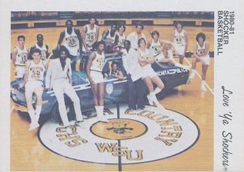 1980-81 Wichita State Shockers Police #NNO Team Front