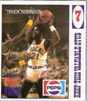 1980-81 Pepsi Phoenix Suns #7 Truck Robinson Front