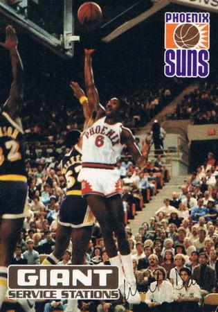 1982-83 Giant Service Phoenix Suns #NNO Walter Davis Front