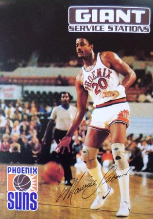 1982-83 Giant Service Phoenix Suns #NNO Maurice Lucas Front