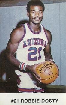 1980-81 Arizona Wildcats Police #NNO Robbie Dosty Front