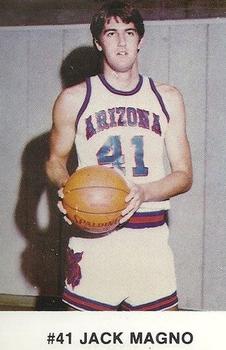 1980-81 Arizona Wildcats Police #NNO Jack Magno Front