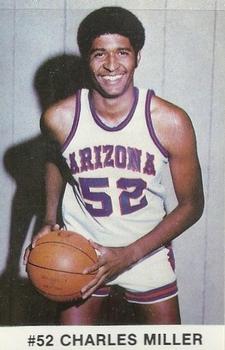 1980-81 Arizona Wildcats Police #NNO Charles Miller Front
