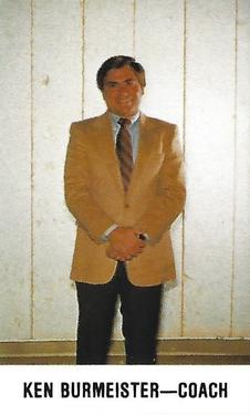1983-84 Arizona Wildcats Police #NNO Ken Burmeister Front
