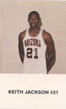 1984-85 Arizona Wildcats Police #NNO Keith Jackson Front