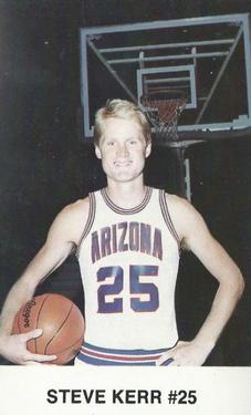 1987-88 Arizona Wildcats Police #NNO Steve Kerr Front