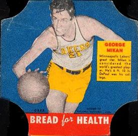1950-51 Bread for Health #NNO George Mikan Front