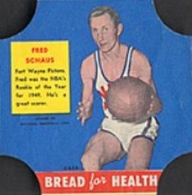 1950-51 Bread for Health #NNO Fred Schaus Front