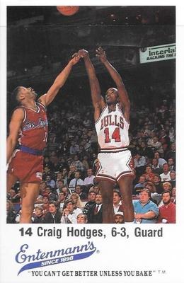 1988-89 Entenmann's Chicago Bulls #NNO Craig Hodges Front