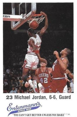 1988-89 Entenmann's Chicago Bulls #NNO Michael Jordan Front