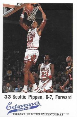 1988-89 Entenmann's Chicago Bulls #NNO Scottie Pippen Front