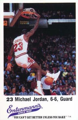 1987-88 Entenmann's Chicago Bulls  #NNO Michael Jordan Front