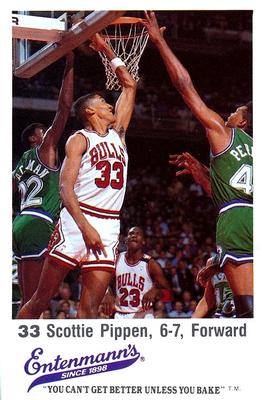 1987-88 Entenmann's Chicago Bulls  #NNO Scottie Pippen Front