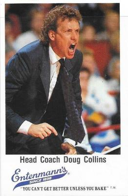 1987-88 Entenmann's Chicago Bulls  #NNO Doug Collins Front