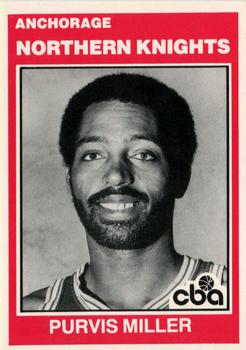 1981-82 TCMA CBA #44 Purvis Miller Front