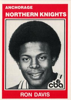 1981-82 TCMA CBA #80 Ron Davis Front