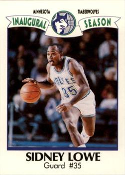 1989-90 Burger King Minnesota Timberwolves #NNO Sidney Lowe Front