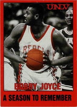 1990-91 UNLV Runnin' Rebels A Season to Remember #12 Bobby Joyce Front