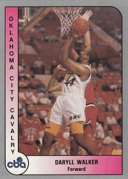 1991-92 ProCards CBA #50 Daryll Walker Front