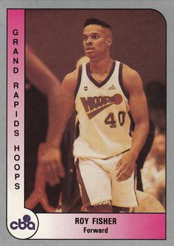 1991-92 ProCards CBA #98 Roy Fisher Front