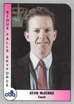 1991-92 ProCards CBA #120 Kevin McKenna Front