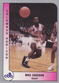 1991-92 ProCards CBA #138 Mike Goodson Front