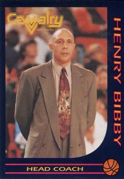 1993-94 Lipton Oklahoma City Cavalry (CBA) #NNO Henry Bibby Front