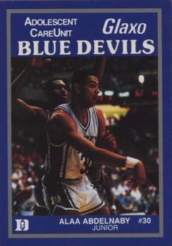 1988-89 Duke Blue Devils #NNO Alaa Abdelnaby Front