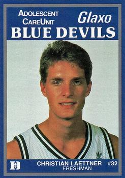1988-89 Duke Blue Devils #NNO Christian Laettner Front