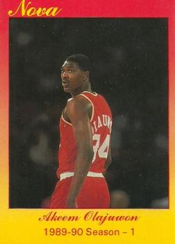 1990-91 Star Nova #85 Akeem Olajuwon Front