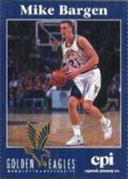 1995-96 Marquette Golden Eagles CPI #NNO Mike Bargen Front