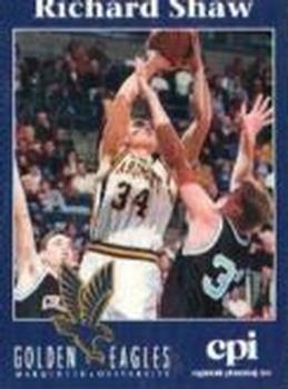 1995-96 Marquette Golden Eagles CPI #NNO Richard Shaw Front