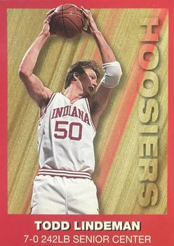 1994-95 Indiana Hoosiers #9 Todd Lindeman Front