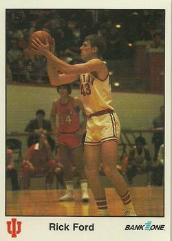 1986-87 Bank One Indiana Hoosiers All-Time Greats of IU Basketball (Series I) #15 Rick Ford Front