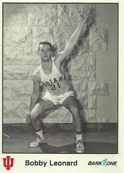 1986-87 Bank One Indiana Hoosiers All-Time Greats of IU Basketball (Series II) #4 Bobby Leonard Front
