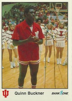 1986-87 Bank One Indiana Hoosiers All-Time Greats of IU Basketball (Series II) #21 Quinn Buckner Front