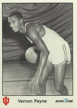 1986-87 Bank One Indiana Hoosiers All-Time Greats of IU Basketball (Series II) #26 Vern Payne Front