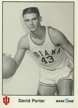 1986-87 Bank One Indiana Hoosiers All-Time Greats of IU Basketball (Series II) #28 Dave Porter Front