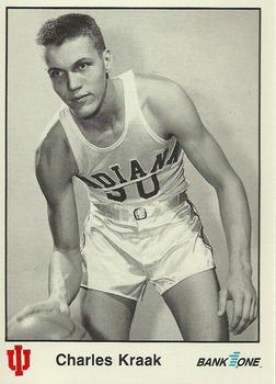 1986-87 Bank One Indiana Hoosiers All-Time Greats of IU Basketball (Series II) #34 Charles Kraak Front
