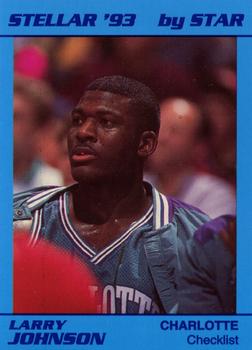 1992-93 Star Stellar #73 Larry Johnson Front