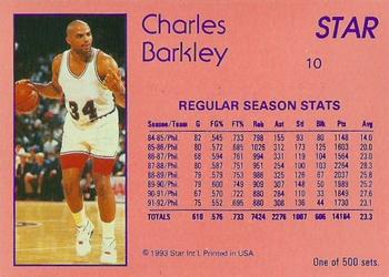 1992-93 Star Nova #10 Charles Barkley Back