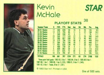 1992-93 Star Nova #38 Kevin McHale Back